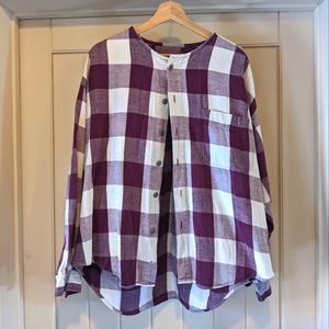 Vintage 90s plaid flannel buffalo boxy oversized
